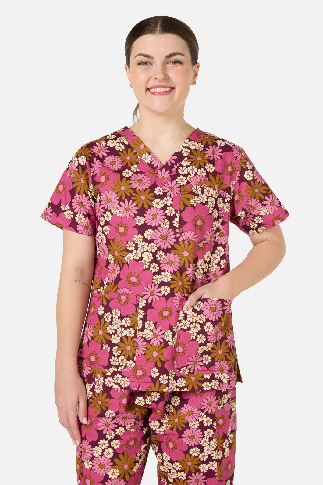 Princess Highway - Brigette Scrub Set - pink