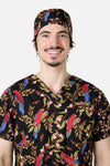 Princess Highway - Rosella scrub hat - black