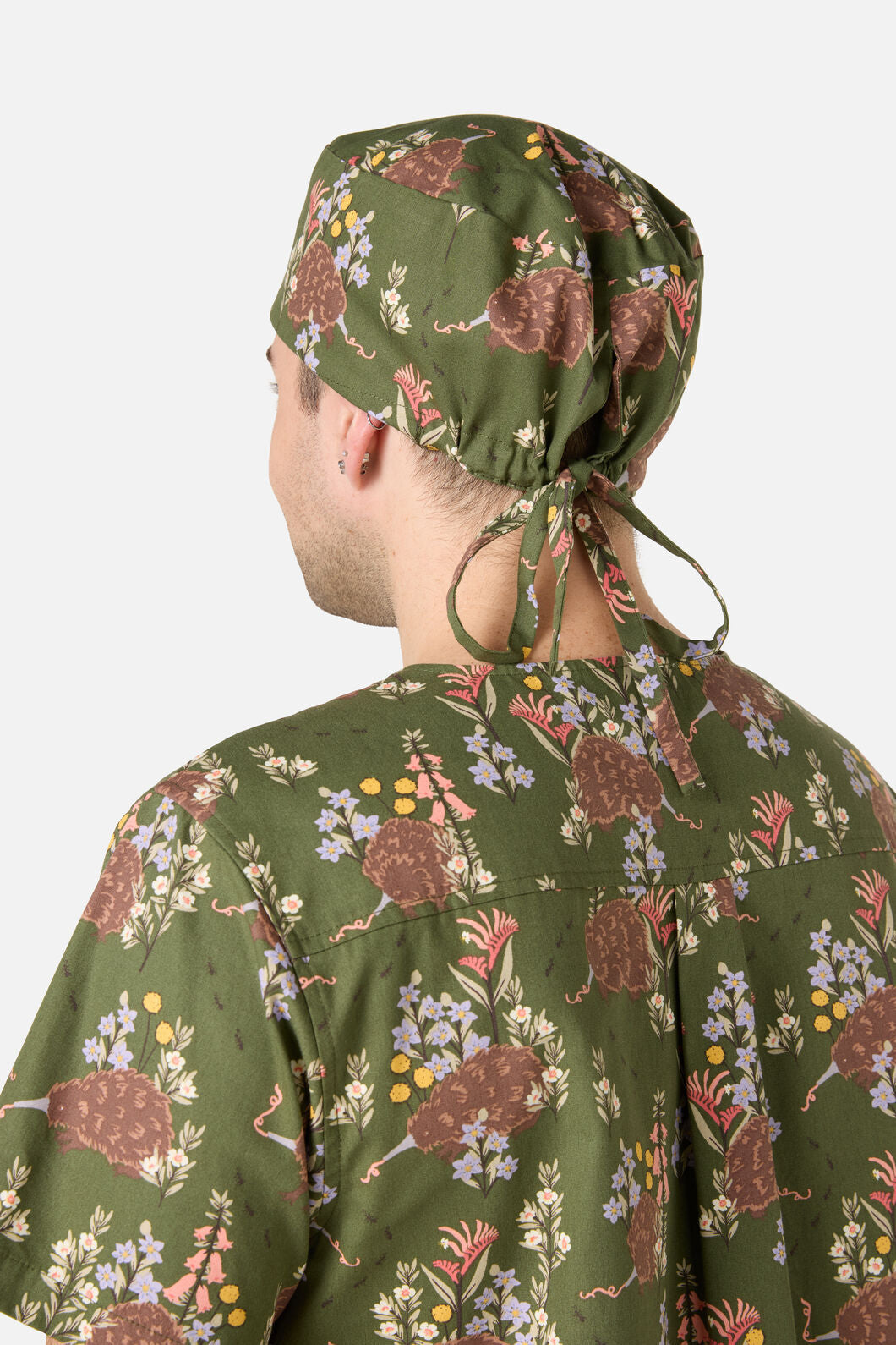Princess Highway - Echidna Scrub Hat - green