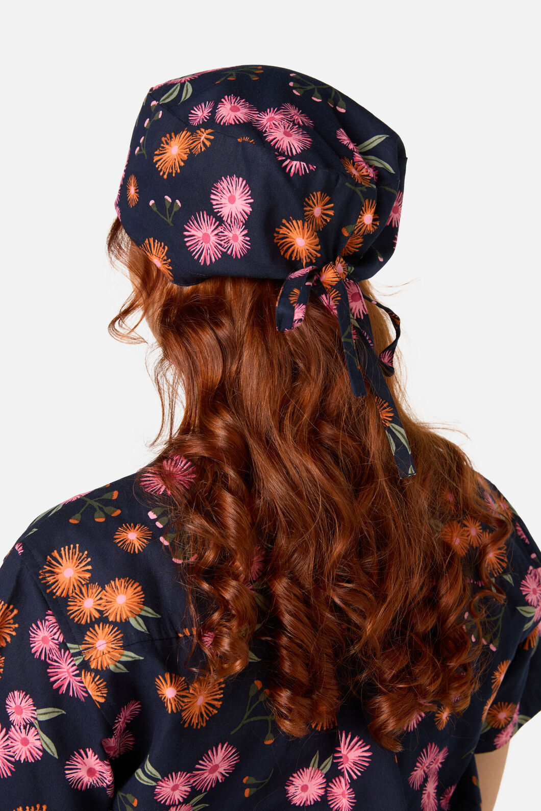 Princess Highway - Gumnut Puffs scrub hat - navy