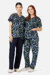 Princess Highway - Sweet Pea Scrub Set - navy