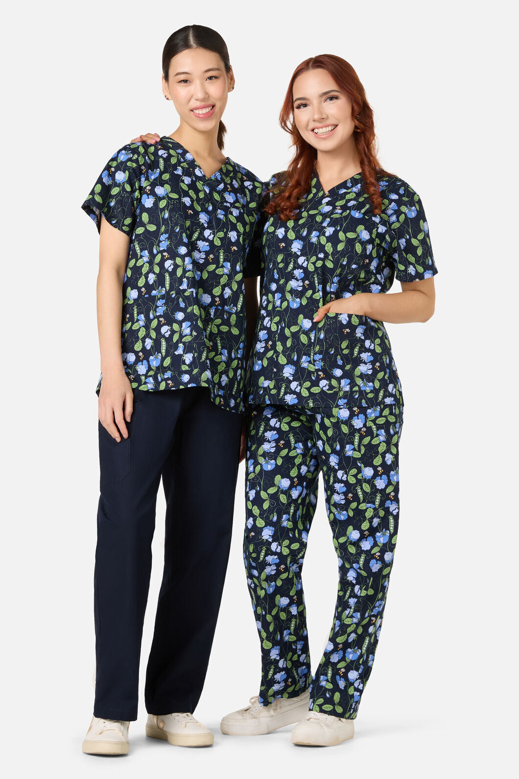 Princess Highway - Sweet Pea Scrub Set - navy
