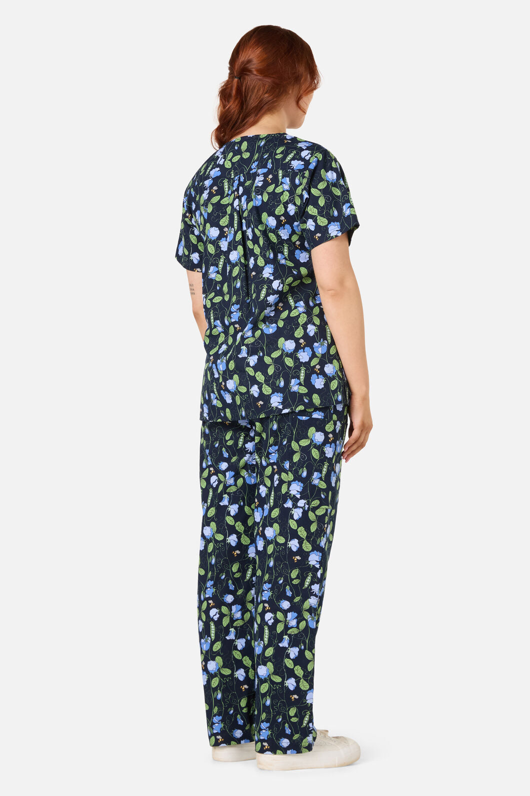 Princess Highway - Sweet Pea Scrub Set - navy