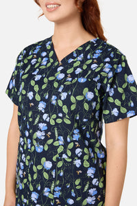 Princess Highway - Sweet Pea Scrub Set - navy