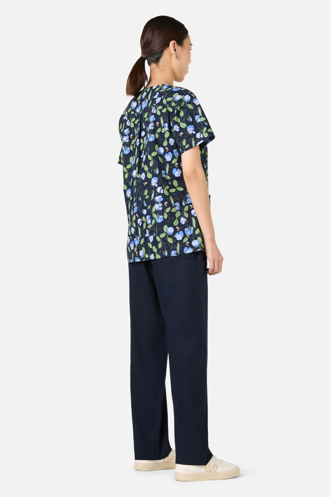 Princess Highway - Sweet Pea Top & Pant scrub set - navy
