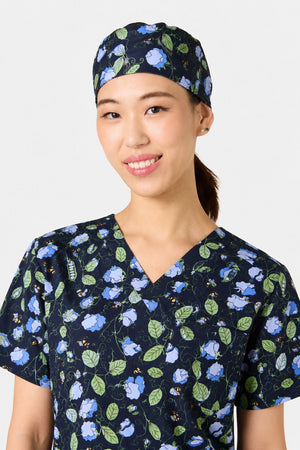 Princess Highway - Sweet Pea Scrub Hat - navy