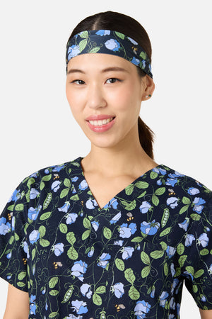 Princess Highway - Sweet Pea Scrub Headband - navy