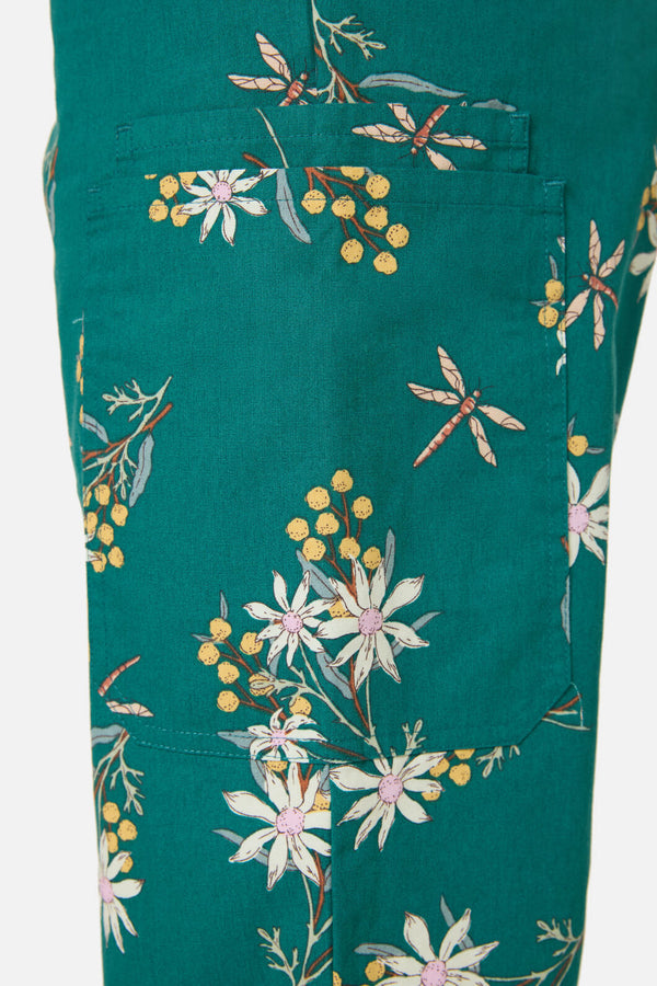 Princess Highway - Penny Native Scrub Set - green
