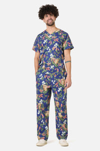Princess Highway - Native Koala Scrub Set - navy