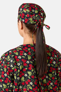 Princess Highway - Raspberry Scrub Hat - navy