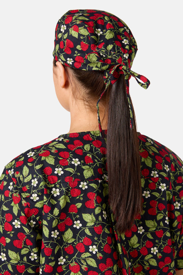 Princess Highway - Raspberry Scrub Hat - navy