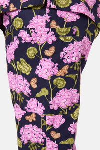 Princess Highway - Geranium Scrub Set - navy