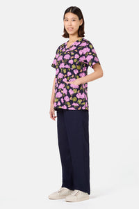 Princess Highway - Geranium Mixed Scrub Set - navy