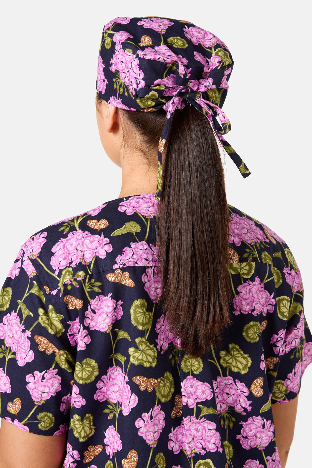 Princess Highway - Geranium Scrub Hat - navy