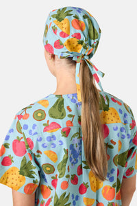 Princess Highway - Blue Fruitbowl Scrub Hat - blue