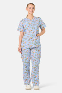 Princess Highway - Robin Scrub Set - light-blue