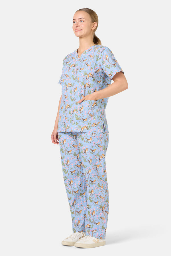 Princess Highway - Robin Scrub Set - light-blue