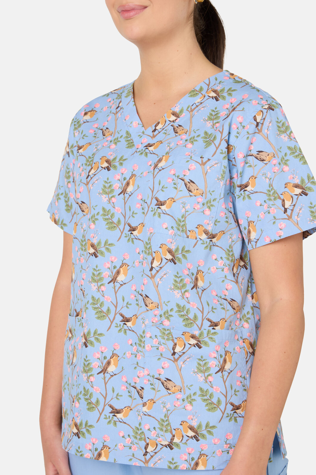 Princess Highway - Robin Mixed Scrub Set - light-blue