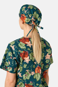 Princess Highway - Pumpkin Scrub Hat - teal