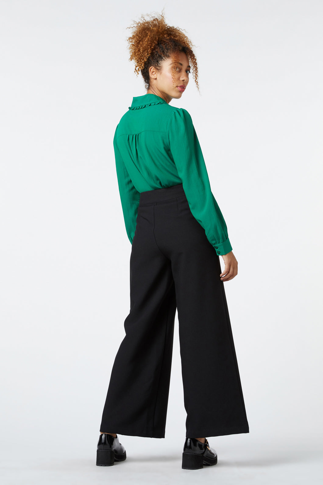 Buy Women's Palazzos With Extra Flare Online| The Feel Good Studio