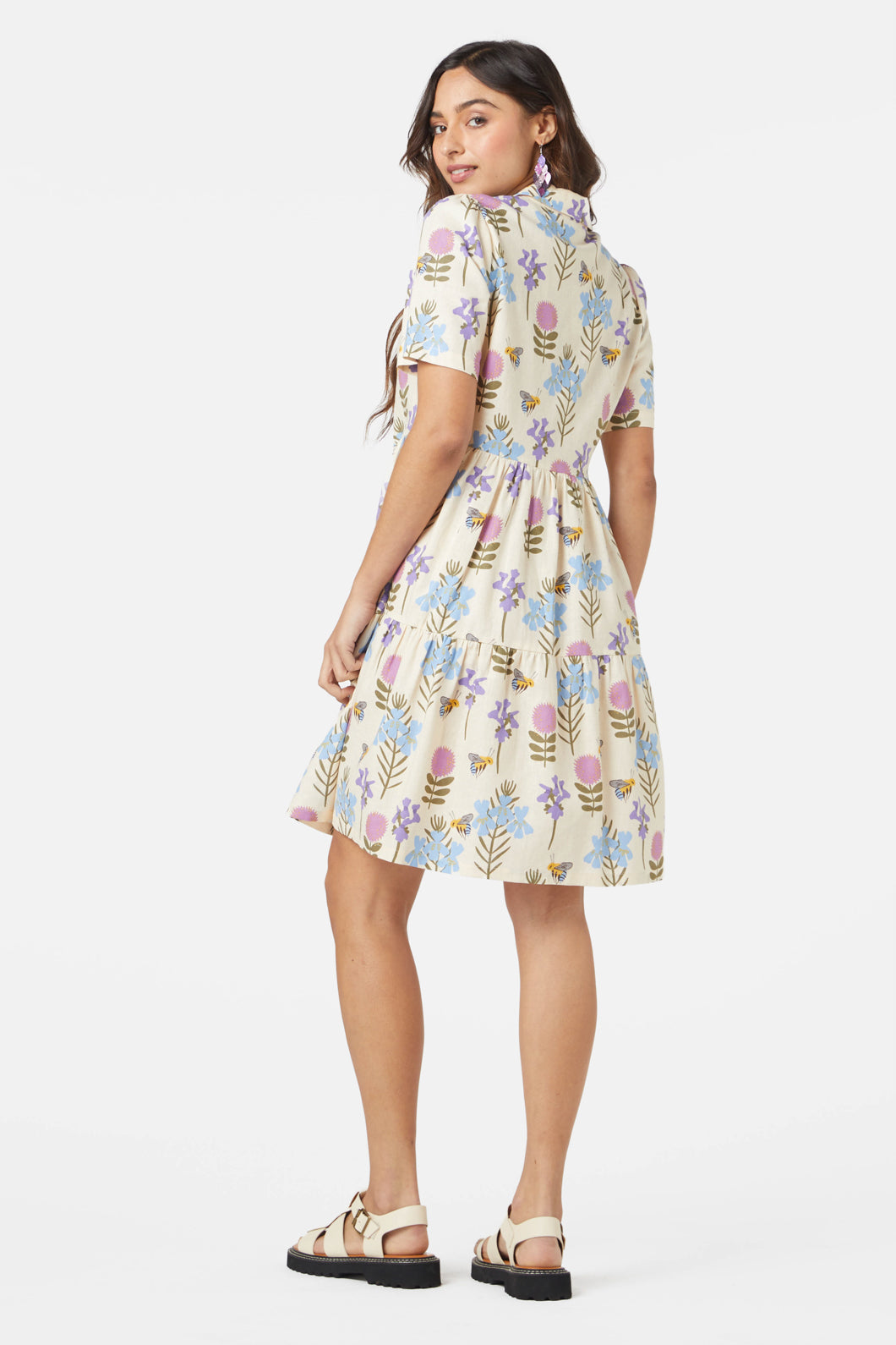 Bee midi sales shirt dress