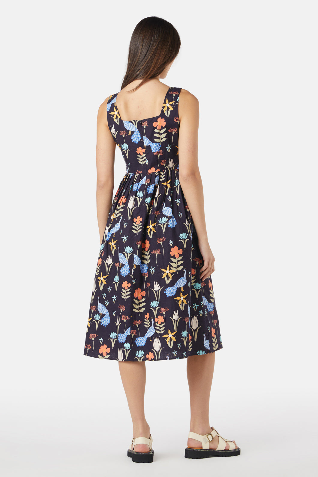 H&m hotsell peacock dress