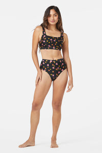Princess Highway - Petal High Bikini Bottom - black
