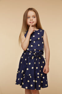 Princess Highway - Primrose Spot Top - navy