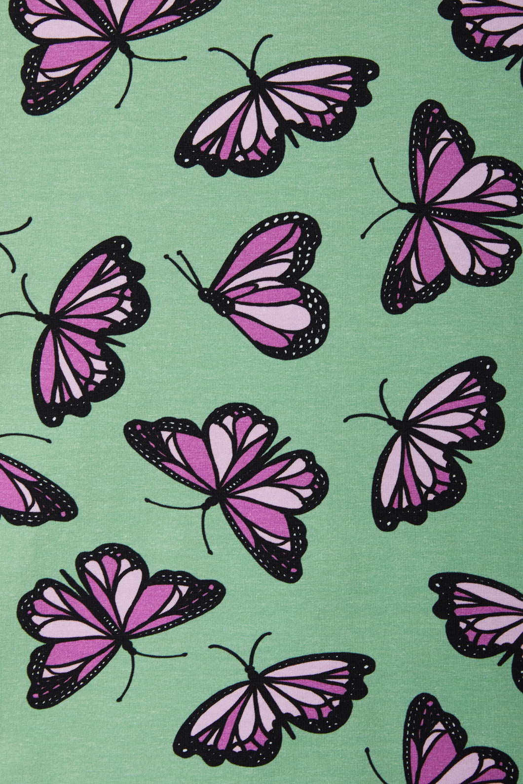 Princess Highway - Flutter Kids Frill Tee - green