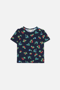 Princess Highway - Berry Kids Tshirt - navy