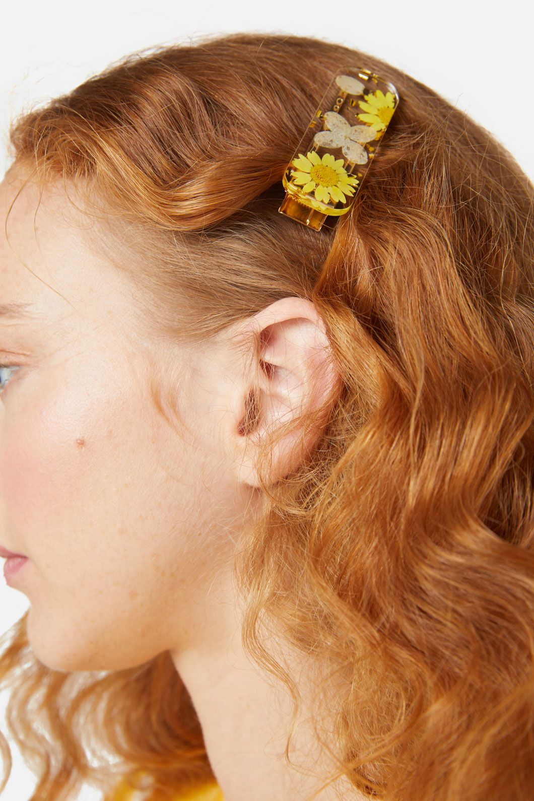 Dried Flower Hair Clip